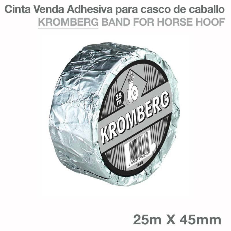 CINTA/VENDA ADHESIVA PARA CASCO KROMBERG 25m X 45mm