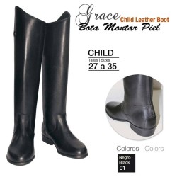 Bota montar Grace piel
