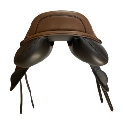 Silla de doma Omega monofaldón muslera con puentes intercambiables