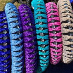 Cabezada de nudos con cristal