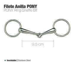 Filete anillas inox pony