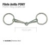 Filete anillas inox pony