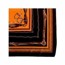 Pañuelo malufa marrón