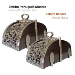 Estribo portugués madera...