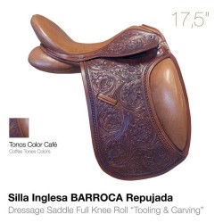 SILLA DOMA BARROCA REPUJADA