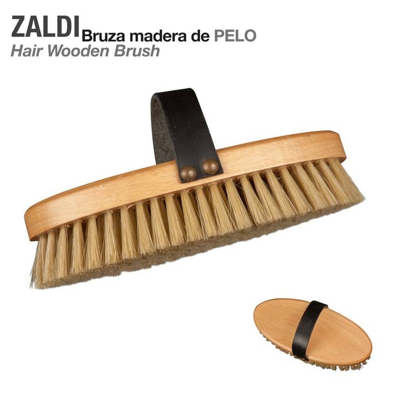 Bruza madera de pelo Zaldi