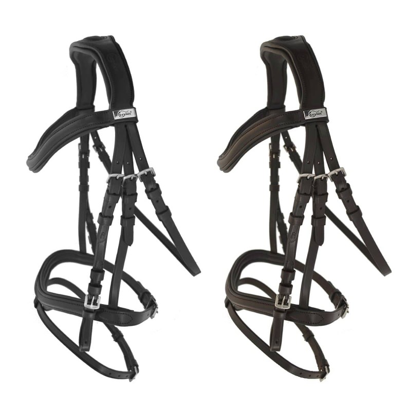 Cabezada inglesa Lexhis Dayana con riendas de lona