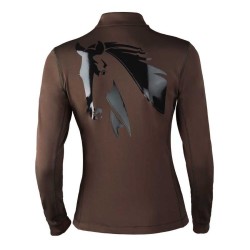 Camiseta hípica Tattini Agatea manga larga