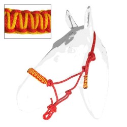 Cabezada de nudos con muserola forrada