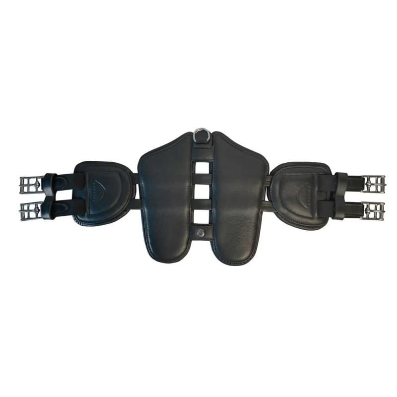 Cincha ACAVALLO Leather Sublime anatómica doma