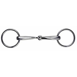 Wędzidło do munsztuka, stal szlachetna, 14mm