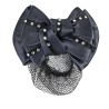 Hair net with bow