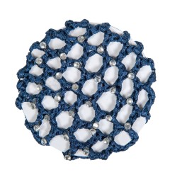 Red para moño con brillantes