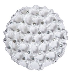 Red para moño con brillantes