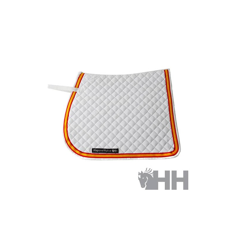 Mantilla algodón ribete bandera española