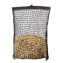 Haynet with filling aid