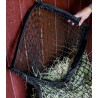 Haynet with filling aid