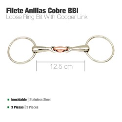 FILETE 3 PIEZAS COBRE BBI