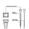 Clavos MONDIAL E-SLIM