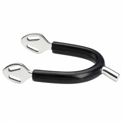 ESPUELAS GALLO RECTO CON GOMA ADULTO