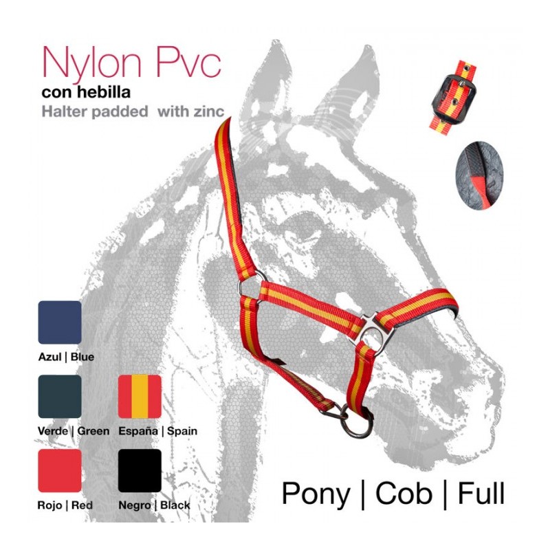 CABEZADA NYLON/ PVC CASTECUS