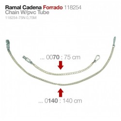 RAMAL CADENA FORRADO 140 CM.