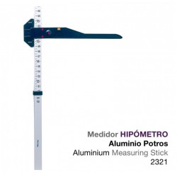 Hipómetro medidor de aluminio