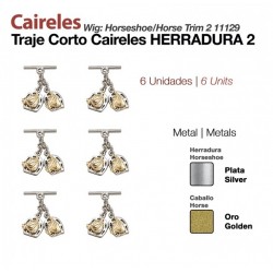 CAIRELES 2 HERRADURAS - 6 UNIDADES