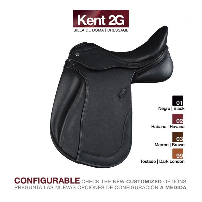 Sella da dressage ZALDI KENT 2G