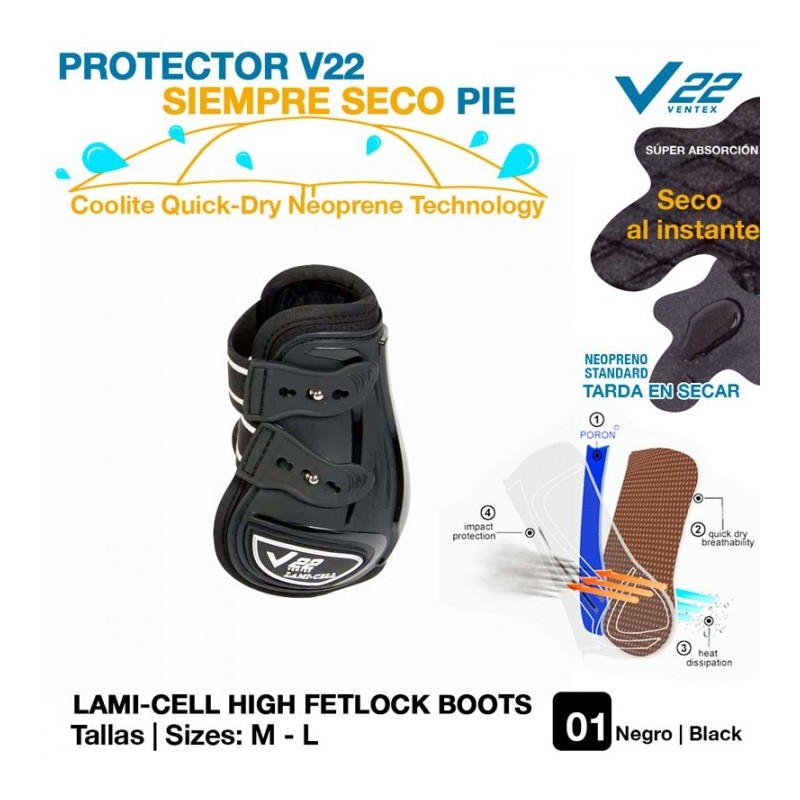 PROTECTOR SIEMPRE SECO V22 PIE