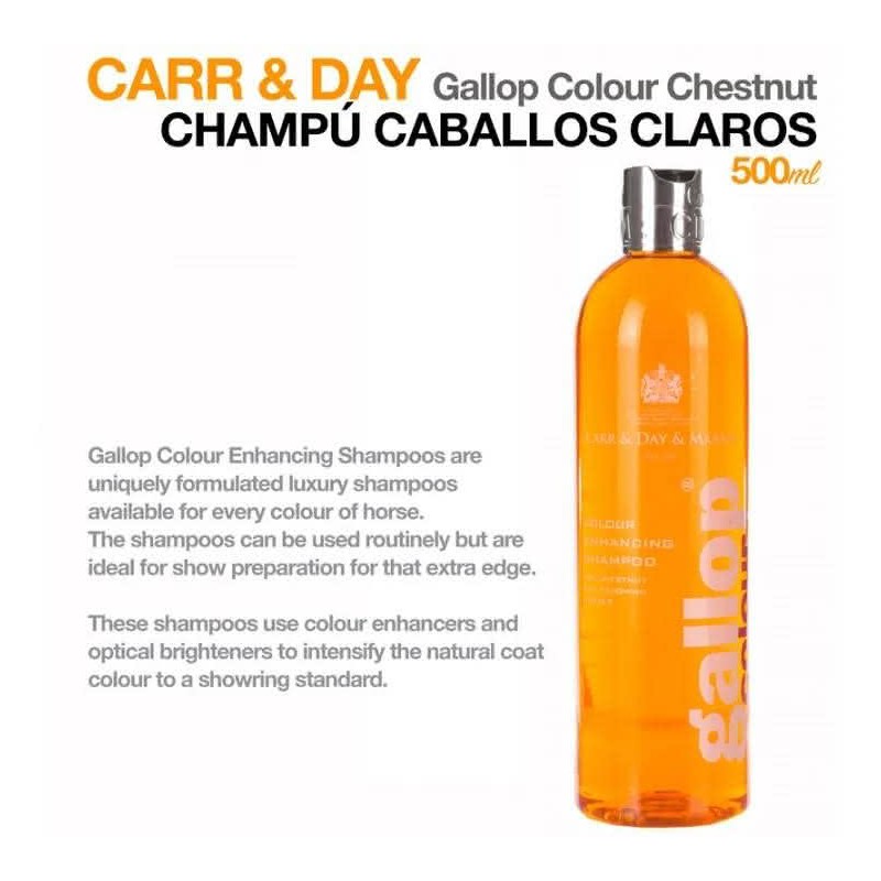 CARR & DAY & MARTIN gallop CHAMPÚ CABALLOS CLAROS