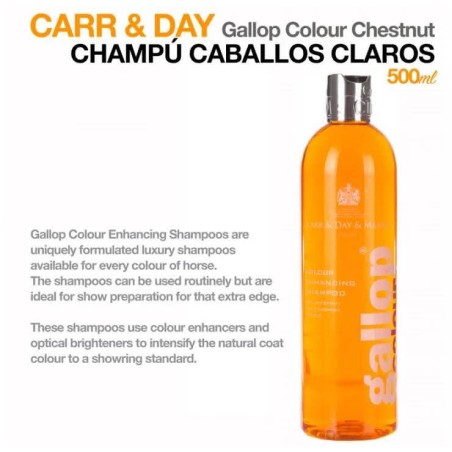 CARR & DAY & MARTIN gallop CHAMPÚ CABALLOS CLAROS