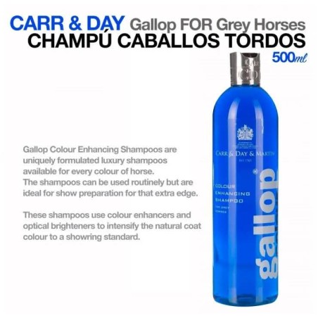 CARR & DAY & MARTIN gallop CHAMPÚ CABALLOS TORDOS