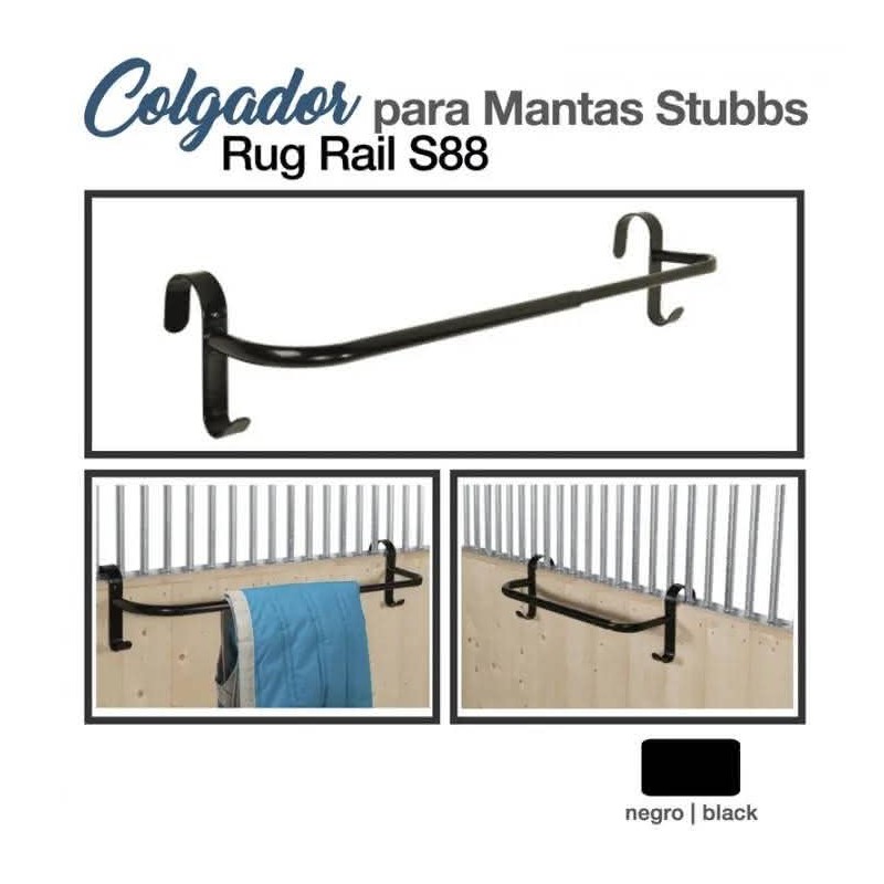 COLGADOR PARA MANTAS CON GANCHOS S8895