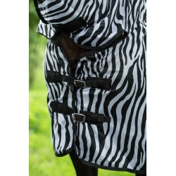 Couverture et couvre-cou anti-mouches -Zebra-