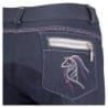 Pantalones de equitación Premiere Azalea Asiento de microfibra para niñas