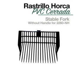 RASTRILLO HORCA PVC CERRADA