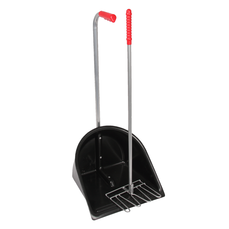 Horse Manure shovel with rake