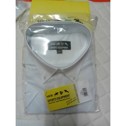 Camisa Blanca Lisa de Concurso Ecuestre para Hombre HKM