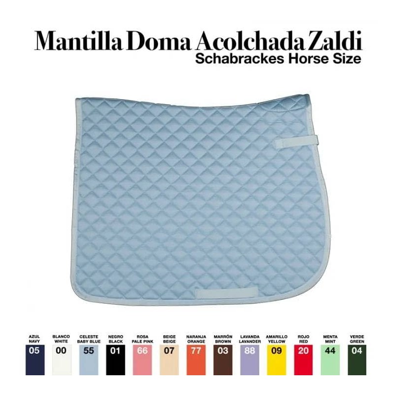 ZALDI Equine Dressage Saddle Pad