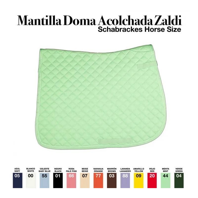 ZALDI Equine Dressage Saddle Pad