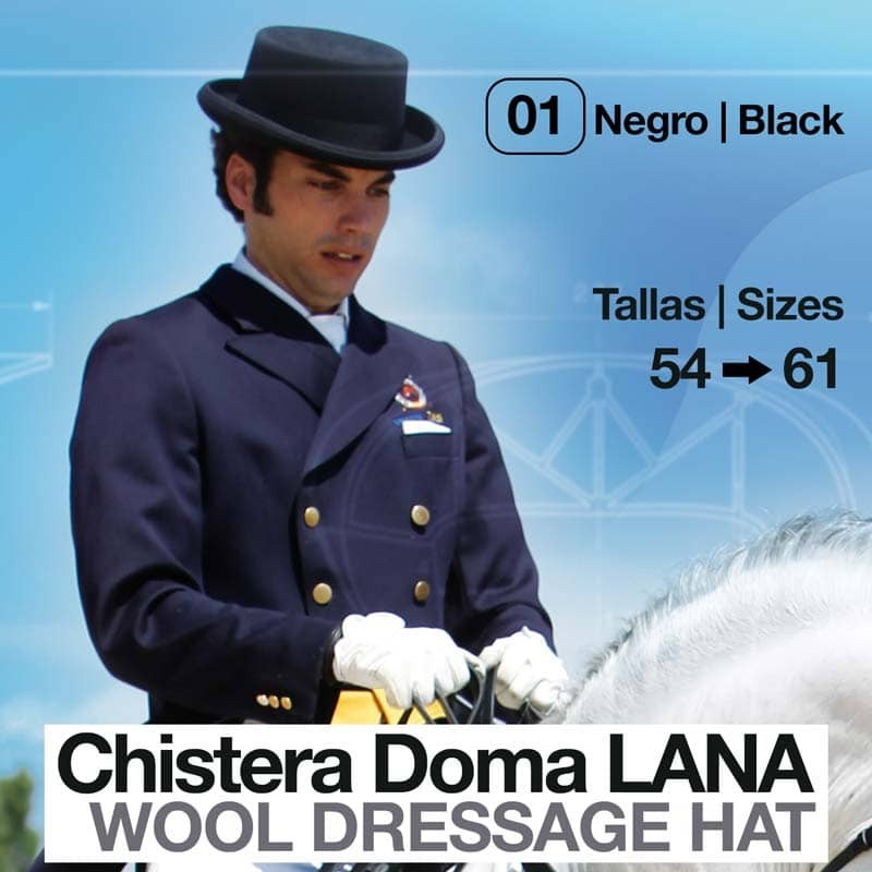 CHISTERA DOMA  - LANA - NEGRO