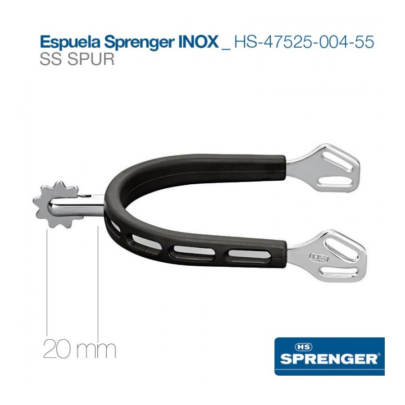 ESPUELA SPRENGER INOX. RULETA 20MM