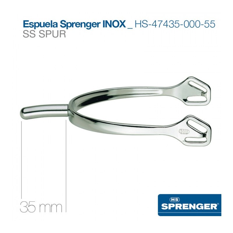 ESPUELA SPRENGER INOX. 35MM