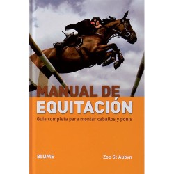 LIBRO MANUAL DE EQUITACIÓN,...