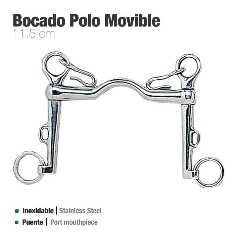 BOCADO POLO MOVIBLE INOX